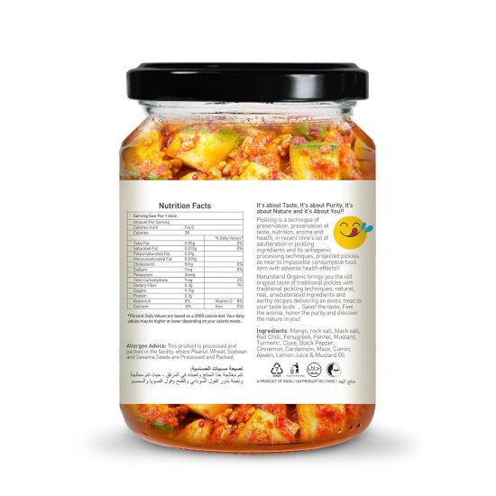 Natureland Organics Mango Pickle 350g