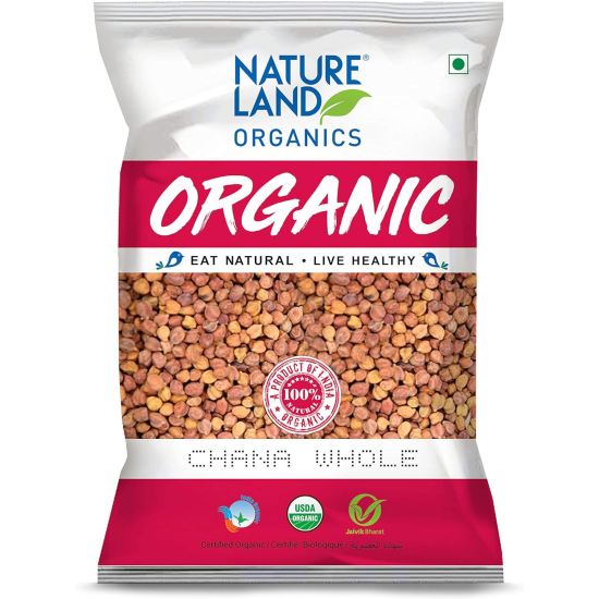 Natureland Organics Chana Whole 500g