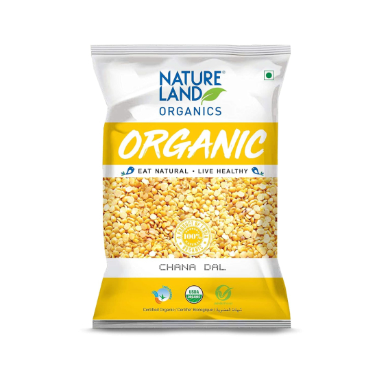 Natureland Organics Chana Dal 500g