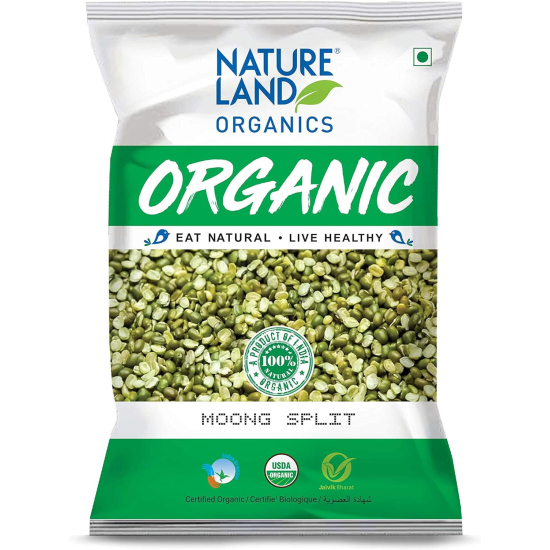 Natureland Organics Moong Split 500g