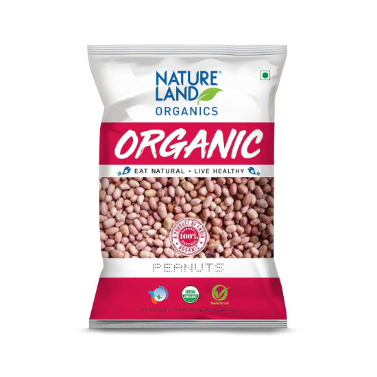 Natureland Organics Peanuts 500g
