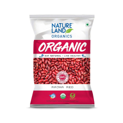 Natureland Organics Rajma Red 500g, Pack Of 6