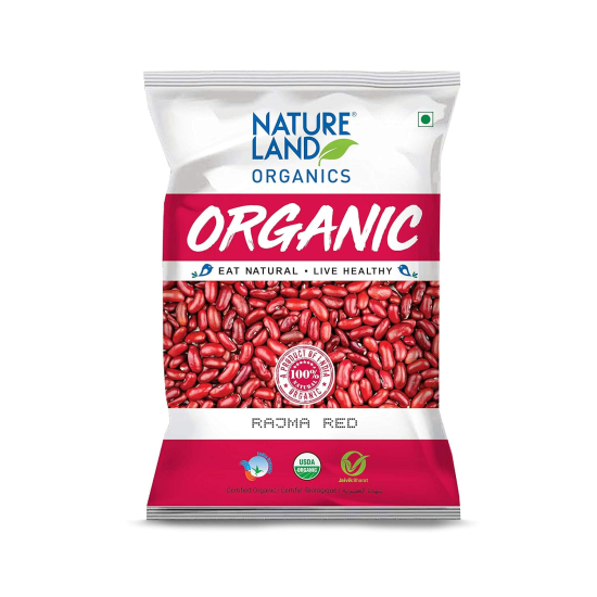 Natureland Organics Rajma Red 500g