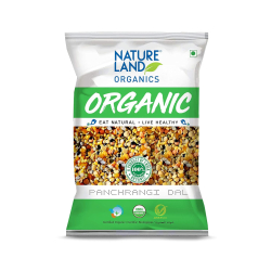 Natureland Organics Panchrangi Dal 500g, Pack Of 6 Natureland Organics Panchrangi Dal 500g, Pack Of 6