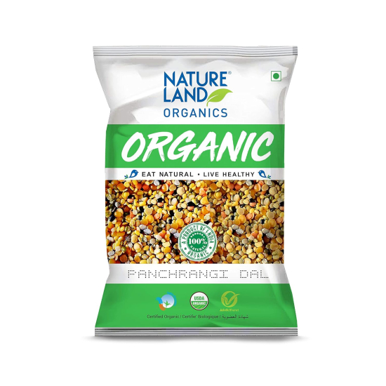 Natureland Organics Panchrangi Dal 500g