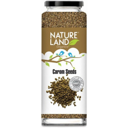 Natureland Organics Ajwain (Carom Seeds) 100g, Pack Of 6 Natureland Organics Ajwain (Carom Seeds) 100g, Pack Of 6