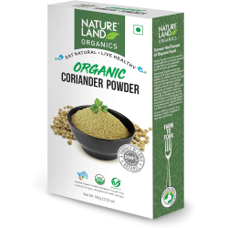 Natureland Organics Coriander Powder 100g, Pack Of 6 Natureland Organics Coriander Powder 100g, Pack Of 6