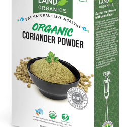 Natureland Organics Coriander Powder 100g, Pack Of 6 Natureland Organics Coriander Powder 100g, Pack Of 6