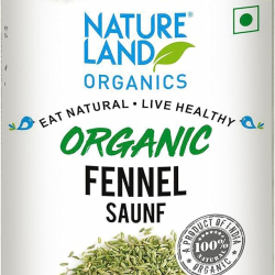 Natureland Organics Fennel (Saunf) 100g, Pack Of 6 Natureland Organics Fennel (Saunf) 100g, Pack Of 6