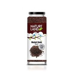 Natureland Organics Mustard Black 150g, Pack Of 6 Natureland Organics Mustard Black 150g, Pack Of 6