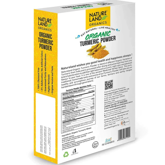  Natureland Organics Turmeric Powder 100g