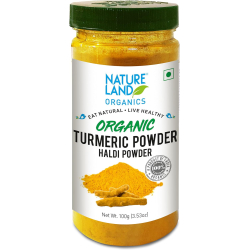 Natureland Organics Turmeric Powder 100g, Pack Of 6 Natureland Organics Turmeric Powder 100g, Pack Of 6