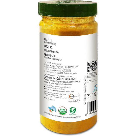  Natureland Organics Turmeric Powder 100g