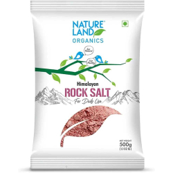 Natureland Organics Himalayan Pink Rock 500g, Pack Of 6 Natureland Organics Himalayan Pink Rock 500g, Pack Of 6