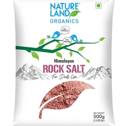Natureland Organics Himalayan Pink Rock 500g, Pack Of 6 Natureland Organics Himalayan Pink Rock 500g, Pack Of 6