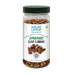 Natureland Organics Clove 75g, Pack Of 6 Natureland Organics Clove 75g, Pack Of 6