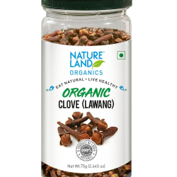 Natureland Organics Clove 75g, Pack Of 6 Natureland Organics Clove 75g, Pack Of 6