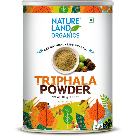 Nature Land Organics Triphala Powder 100g