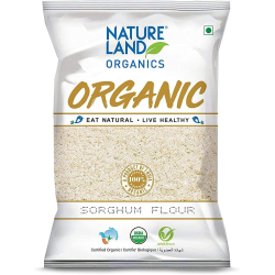Natureland Organic Sorghum Flour 500g, Pack Of 6 Natureland Organic Sorghum Flour 500g, Pack Of 6