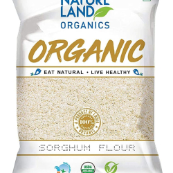 Natureland Organic Sorghum Flour 500g, Pack Of 6 Natureland Organic Sorghum Flour 500g, Pack Of 6