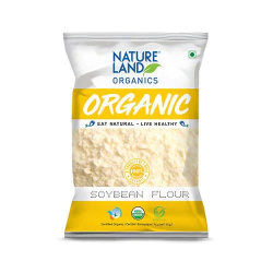 Natureland Organics Soybean Flour 500g Natureland Organics Soybean Flour 500g