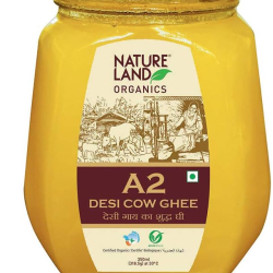 Natureland Organics A2 Cow Ghee 350 ml Natureland Organics A2 Cow Ghee 350 ml