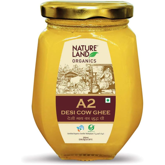 Natureland Organics A2 Cow Ghee 350 ml