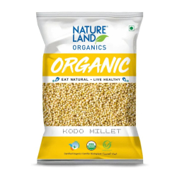 Natureland Organics Kodo Millet 500g, Pack Of 6 Natureland Organics Kodo Millet 500g, Pack Of 6