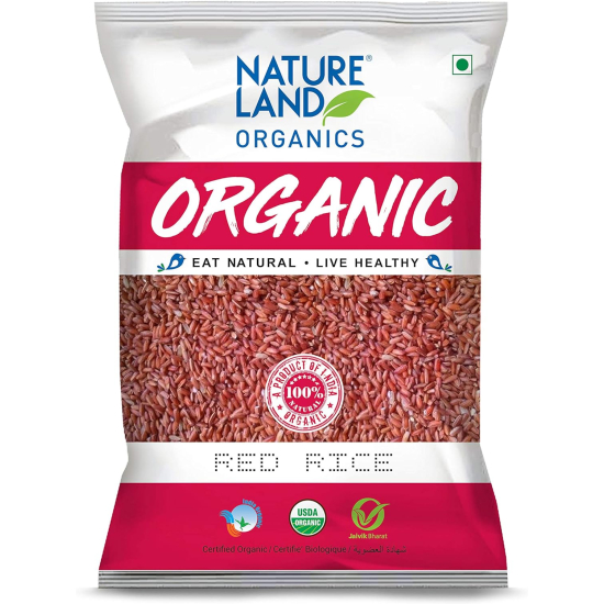 Natureland Organics Red Rice 1Kg 