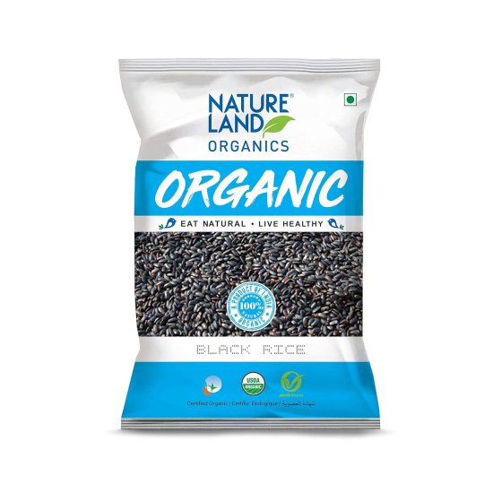 Natureland Organics Black Rice 500g