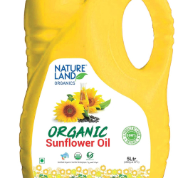 Natureland Organics Sunflower Oil 5Ltr Natureland Organics Sunflower Oil 5Ltr