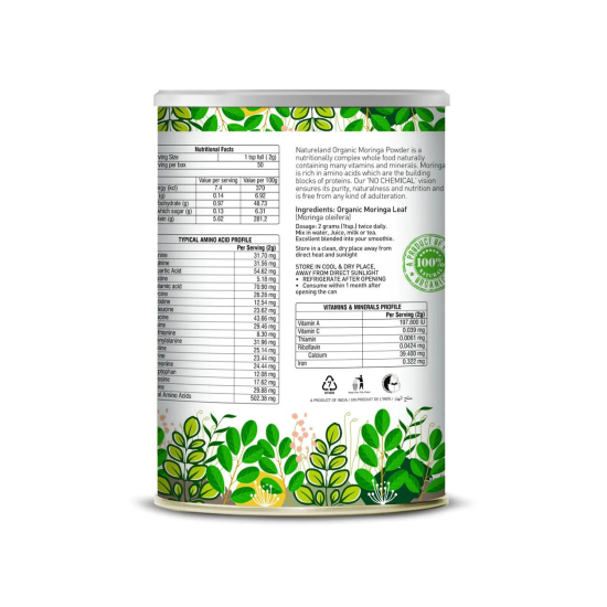 Natureland Organics Moringa Powder 100g