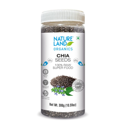 Natureland Organics Chia Seeds 300g Natureland Organics Chia Seeds 300g