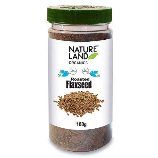 Natureland Organics Roasted Flaxseed 250g