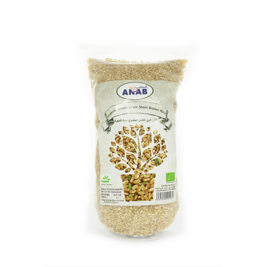 Anab Organic Whole Grain Short Brown Rice 1000g