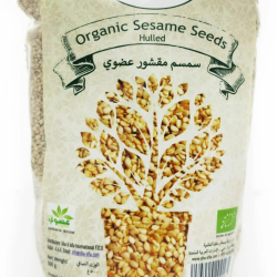 Anab Organic Hulled Sesame Seed 500g, Pack Of 6