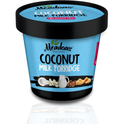 Meadows Organic Coconut Milk Porridge 60g, Pack Of 6 Meadows Organic Coconut Milk Porridge 60g, Pack Of 6