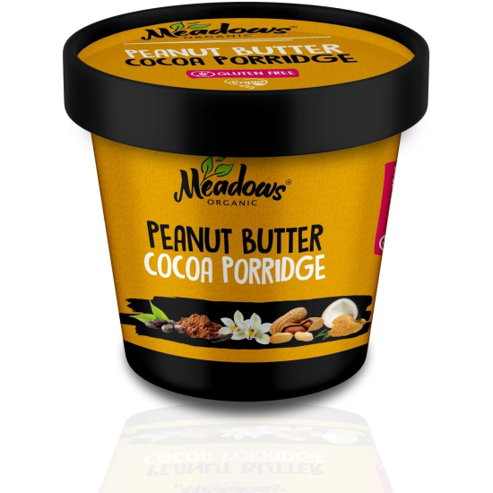 Meadows Organic Peanut Butter Cocoa Porridge 60g