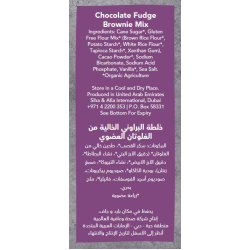 Organic And Gluten Free Chocolate Fudge Brownie Mix 450g, Pack Of 6 Organic And Gluten Free Chocolate Fudge Brownie Mix 450g, Pack Of 6