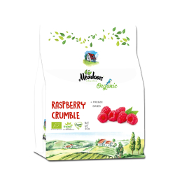 Meadows Freeze Dried Organic Raspberry Crumble, Pack Of 6 Meadows Freeze Dried Organic Raspberry Crumble, Pack Of 6