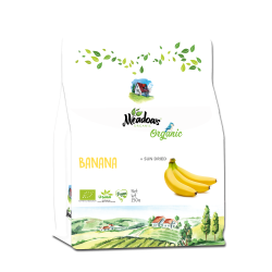 Meadows Organic Sundried Banana 150g, Pack Of 6 Meadows Organic Sundried Banana 150g, Pack Of 6