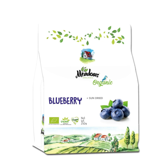 Meadows Organic Sundried Blueberry 250g