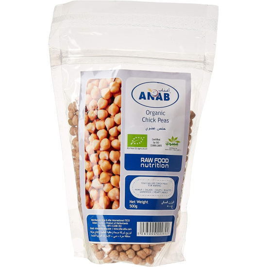 Anab Organic Chic Peas 500g