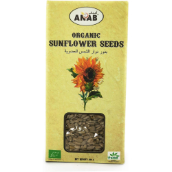Anab Organic Sunflower Seeds 500g, Pack Of 12 Anab Organic Sunflower Seeds 500g, Pack Of 12