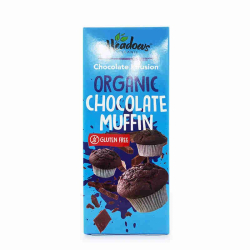 Meadows Organic Chocolate Muffin 120g, Pack Of 6 Meadows Organic Chocolate Muffin 120g, Pack Of 6