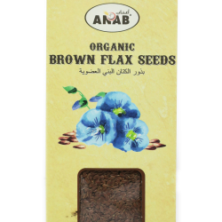 Anab Organic Brown Flax 500g, Pack Of 12 Anab Organic Brown Flax 500g, Pack Of 12