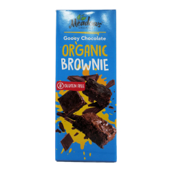 Meadows Organic Gooey Chocolate Brownie 120g, Pack Of 6 Meadows Organic Gooey Chocolate Brownie 120g, Pack Of 6