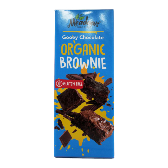 Meadows Organic Gooey Chocolate Brownie, 120g