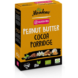 Meadows Organic Peanut Butter Cocoa Porridge 400g, Pack Of 3 Meadows Organic Peanut Butter Cocoa Porridge 400g, Pack Of 3