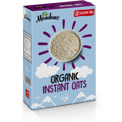 Meadows Organic Instant Oats 400g, Pack Of 6 Meadows Organic Instant Oats 400g, Pack Of 6